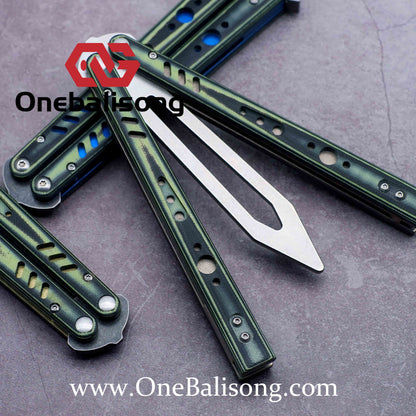 theone rep clone Titanium handle stainless steel blade Bushing