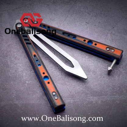 theone rep clone Titanium handle stainless steel blade Bushing