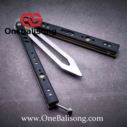 theone rep clone Titanium handle stainless steel blade Bushing