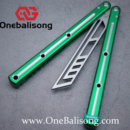ARMED SHARK kraken v3 clone 7075 Seven series aluminum alloy handle stainless steel Trainer blade Bushings