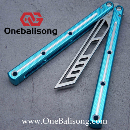 ARMED SHARK kraken v3 clone 7075 Seven series aluminum alloy handle stainless steel Trainer blade Bushings