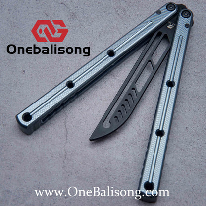 ARMED SHARK kraken v3 clone 7075 Seven series aluminum alloy handle stainless steel Trainer blade Bushings