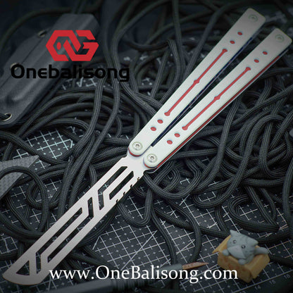 theone nautilus v1 clone Aluminum alloy-handle stainless steel blade bushings