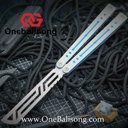 theone nautilus v1 clone Aluminum alloy-handle stainless steel blade bushings