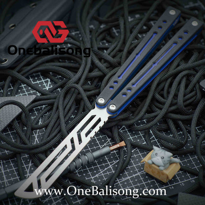 theone nautilus v1 clone Aluminum alloy-handle stainless steel blade bushings